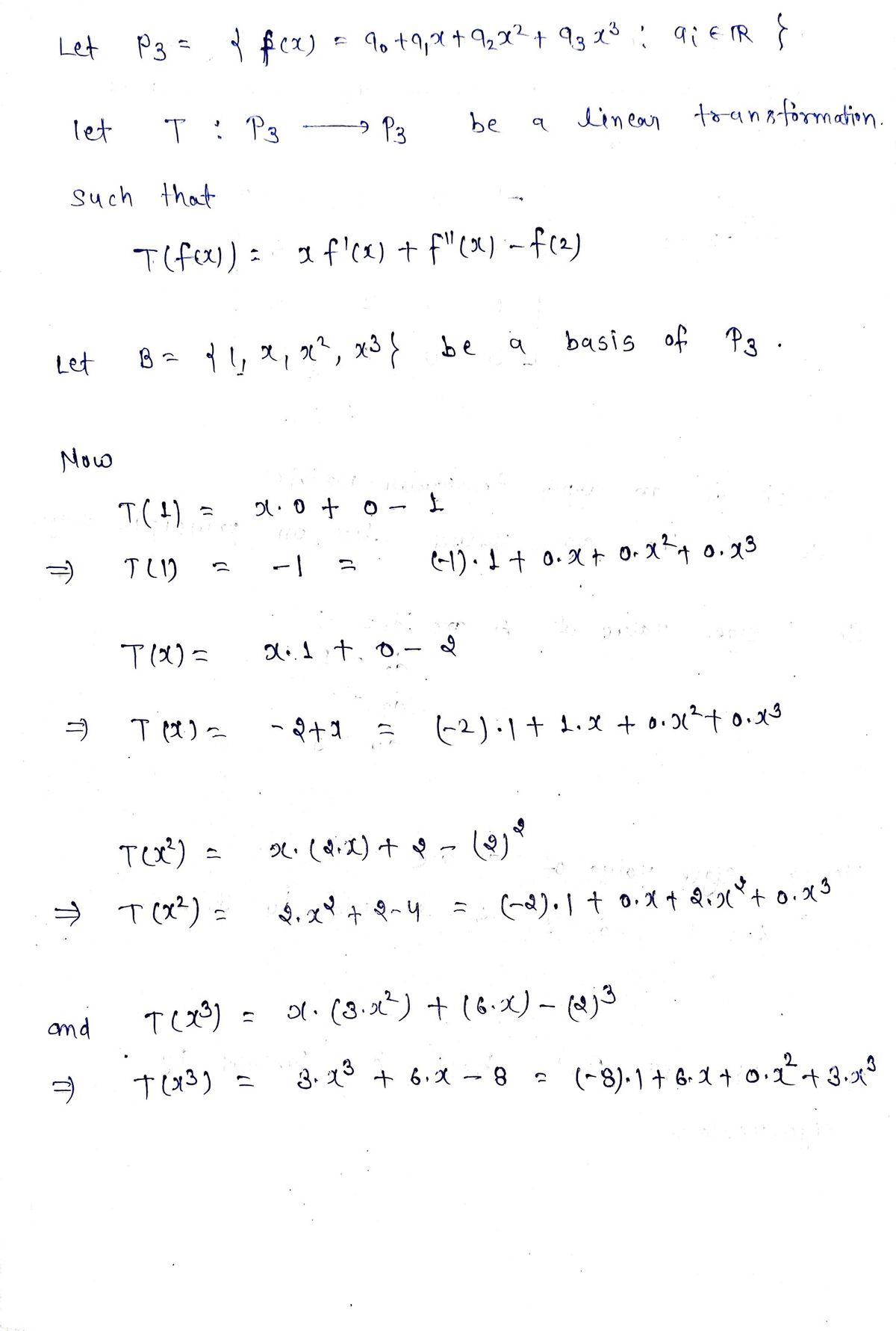 Advanced Math homework question answer, step 1, image 1